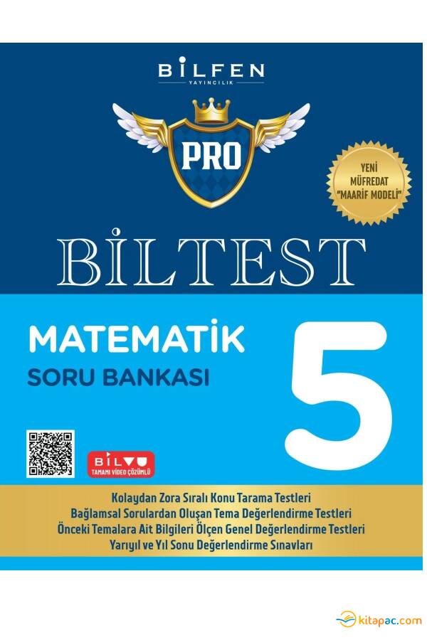 BİLFEN 5.Sınıf BİLTEST MATEMATİK Soru Bankası - 1