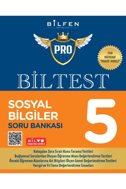 BİLFEN 5.Sınıf BİLTEST SOSYAL BİLGİLER Soru Bankası - BİLFEN YAYINLARI