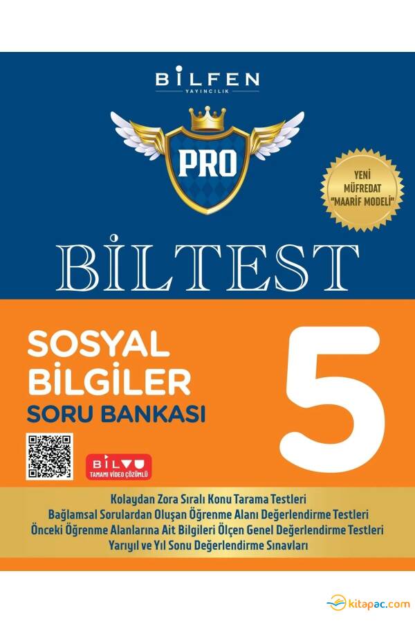 BİLFEN 5.Sınıf BİLTEST SOSYAL BİLGİLER Soru Bankası - 1