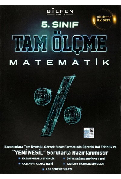 BİLFEN 5.Sınıf PRO MATEMATİK TAM ÖLÇME Soru Bankası - BİLFEN YAYINLARI
