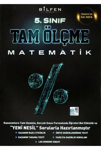 BİLFEN 5.Sınıf MATEMATİK TAM ÖLÇME - 1