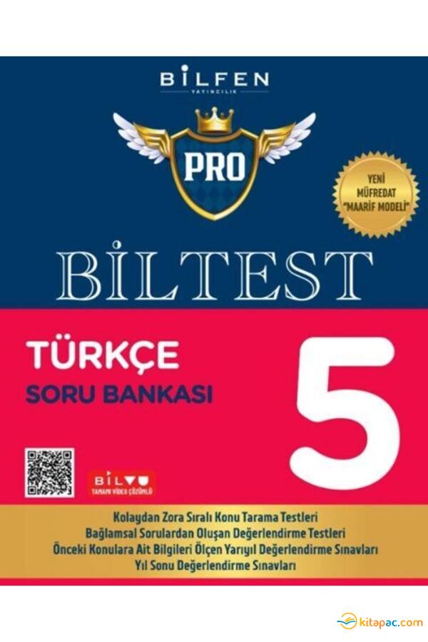 BİLFEN 5.Sınıf PRO BİLTEST TÜRKÇE SORU BANKASI - 1