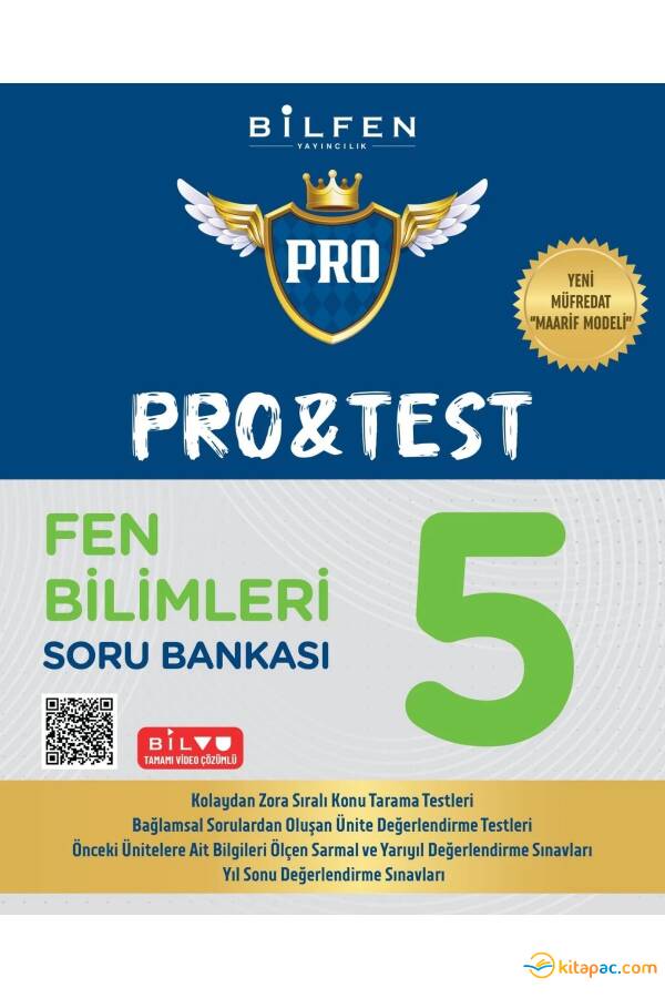 BİLFEN 5.Sınıf PROTEST FEN BİLİMLERİ Soru Bankası - 1