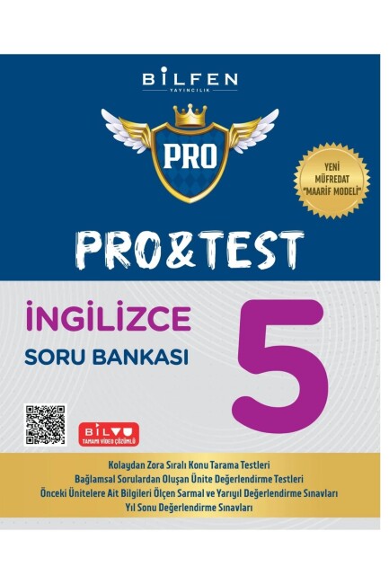 BİLFEN 5.Sınıf PROTEST İNGİLİZCE Soru Bankası - BİLFEN YAYINLARI