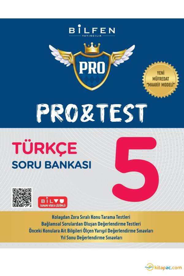 BİLFEN 5.Sınıf PROTEST TÜRKÇE Soru Bankası - 1