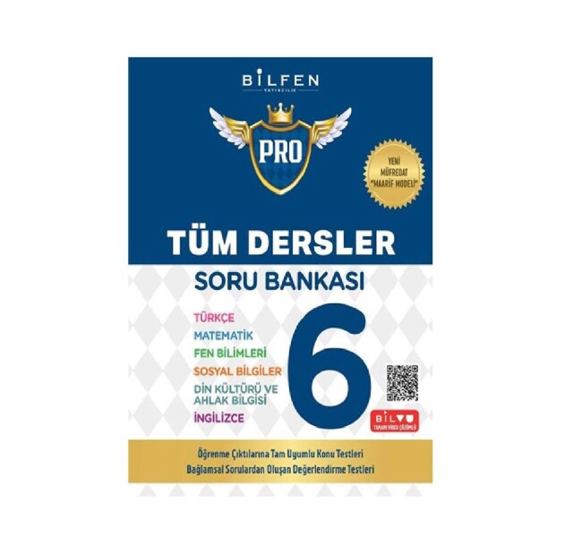 BİLFEN 6.Sınıf PRO TÜM DERSLER Soru Bankası 2026 - BİLFEN YAYINLARI