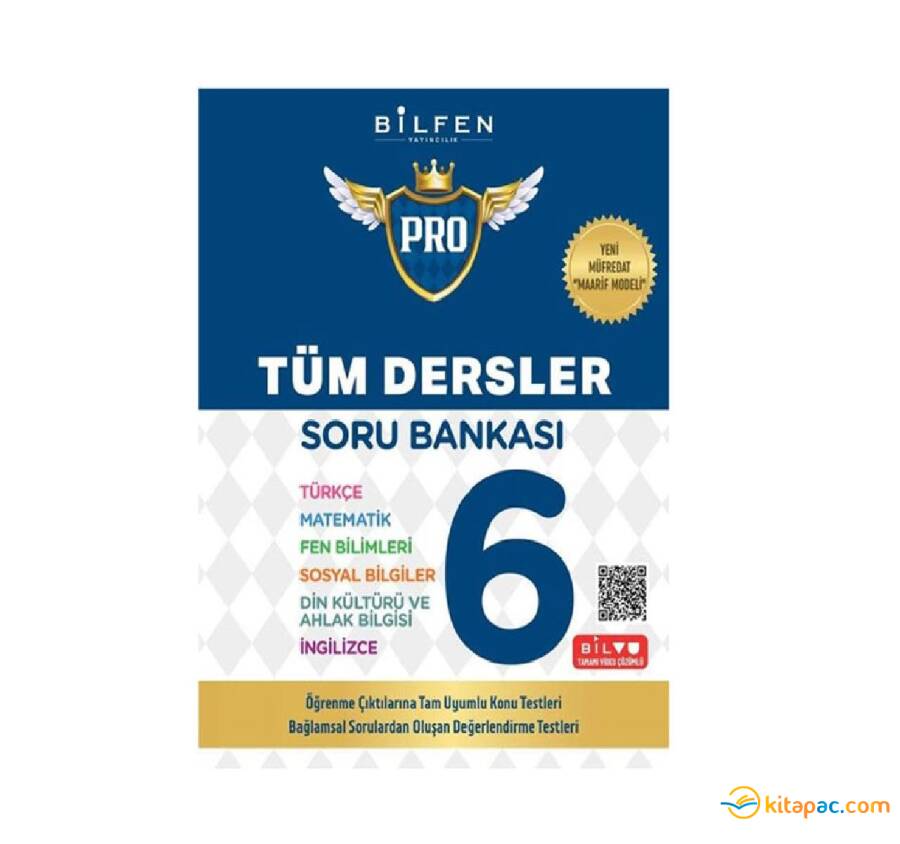 BİLFEN 6.Sınıf PRO TÜM DERSLER Soru Bankası 2026 - 1