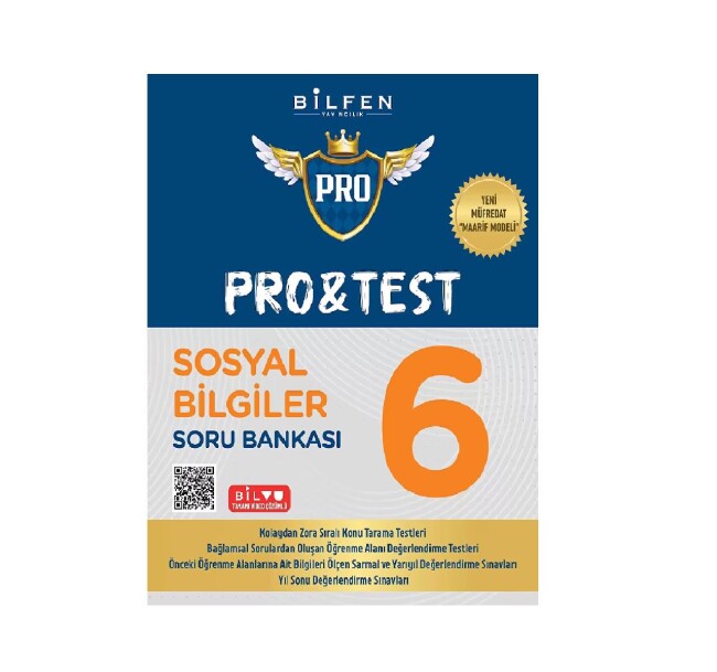 BİLFEN 6.SINIF PROTEST SOSYAL BİLGİLER SORU BANKASI - BİLFEN YAYINLARI