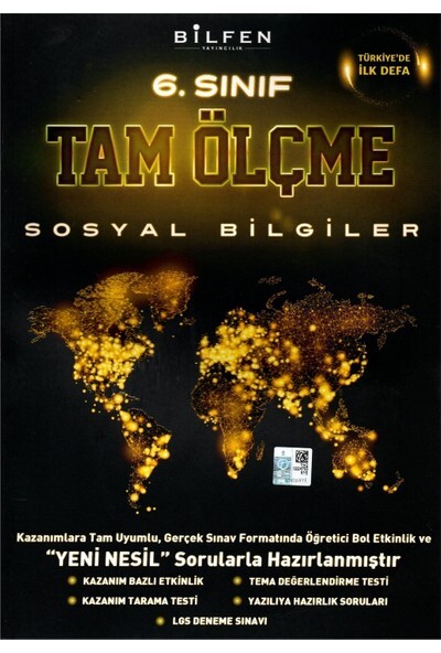 BİLFEN 6.Sınıf SOSYAL BİLGİLER TAM ÖLÇME - BİLFEN YAYINLARI