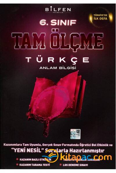 BİLFEN 6.Sınıf TÜRKÇE TAM ÖLÇME - 1