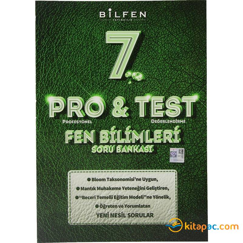 BİLFEN 7.Sınıf PROTEST FEN BİLİMLERİ Soru Bankası - 1