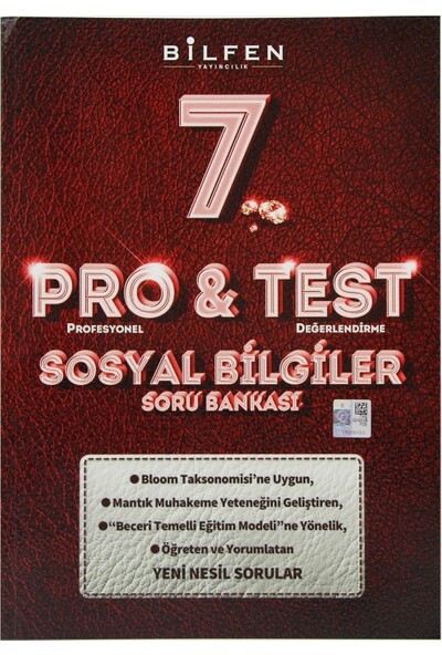BİLFEN 7.Sınıf PROTEST SOSYAL BİLGİLER Soru Bankası - BİLFEN YAYINLARI