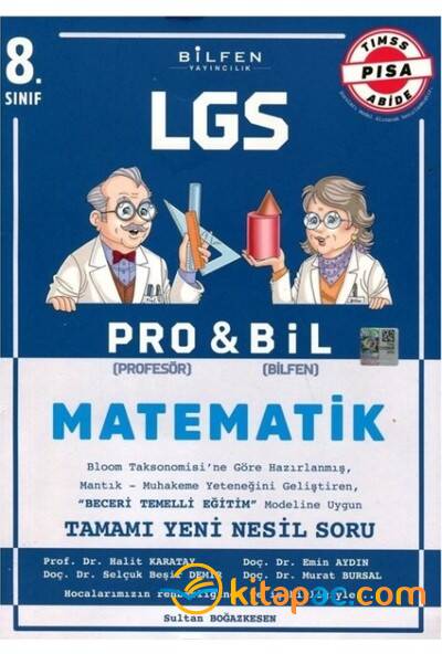 BİLFEN 8.SINIF LGS PROBİL MATEMATİK SORU BANKASI - 1