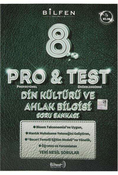 BİLFEN 8.Sınıf PROTEST DİN KÜLTÜRÜ Soru Bankası - BİLFEN YAYINLARI