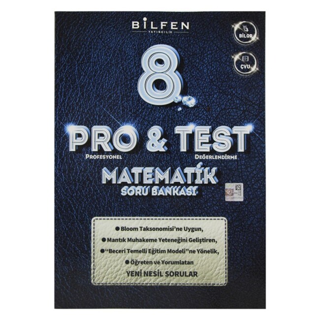 BİLFEN 8.Sınıf PROTEST MATEMATİK Soru Bankası - BİLFEN YAYINLARI