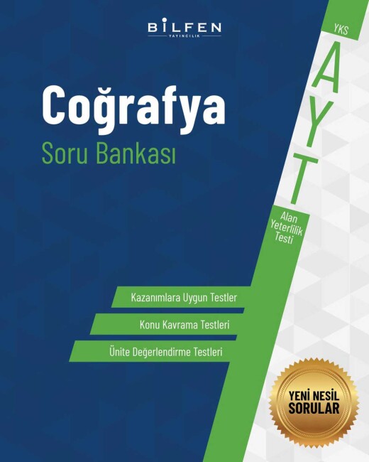 BİLFEN AYT COĞRAFYA Soru Bankası - BİLFEN YAYINLARI