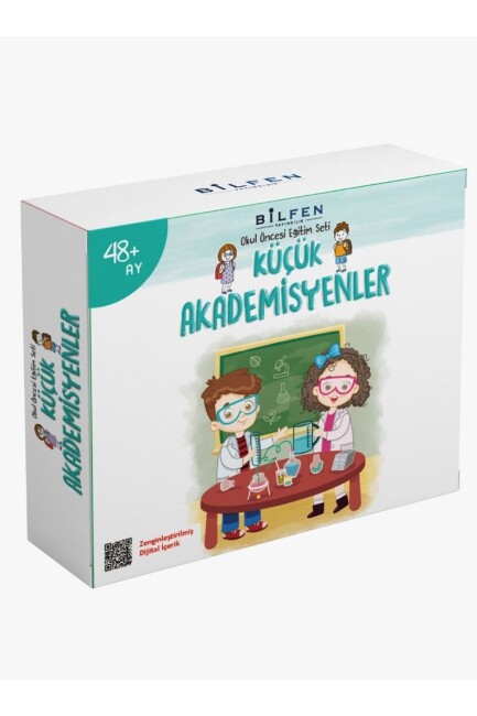 BİLFEN KÜÇÜK AKADEMİSYEN OKUL ÖNCESİ EĞTİTİM SETİ 48 AY - BİLFEN YAYINLARI