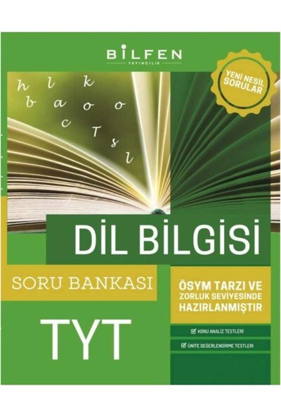 BİLFEN TYT DİL BİLGİSİ Soru Bankası - BİLFEN YAYINLARI