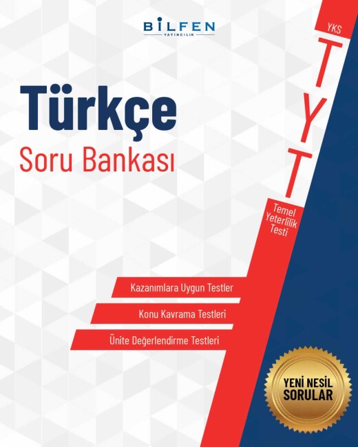 BİLFEN TYT TÜRKÇE Soru Bankası - BİLFEN YAYINLARI
