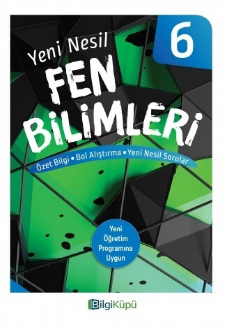 BİLGİ KÜPÜ 6.Sınıf FEN BİLİMLERİ YENİ NESİL Soru Bankası - BİLGİKÜPÜ YAYINLARI
