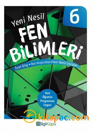 BİLGİ KÜPÜ 6.Sınıf FEN BİLİMLERİ YENİ NESİL Soru Bankası - 1