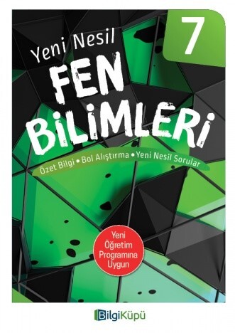 BİLGİ KÜPÜ 7.Sınıf FEN BİLİMLERİ Soru Bankası - BİLGİKÜPÜ YAYINLARI