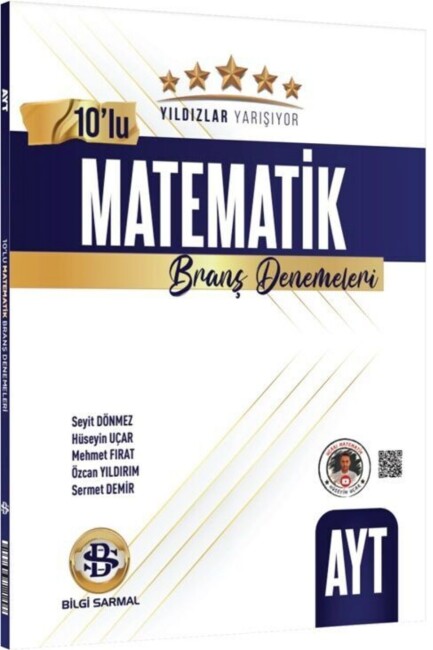 BİLGİ SARMAL AYT YILDIZLAR YARIŞIYOR MATEMATİK 10 li DENEME - BİLGİ SARMAL YAYINLARI