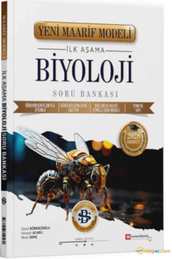BİLGİ SARMAL İLK AŞAMA BİYOLOJİ YENİ MAARİF MODELİ SORU BANKASI - 1
