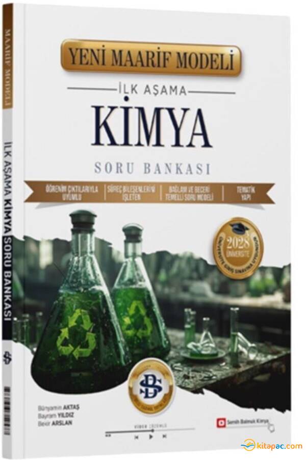 BİLGİ SARMAL İLK AŞAMA KİMYA YENİ MAARİF MODELİ SORU BANKASI - 1