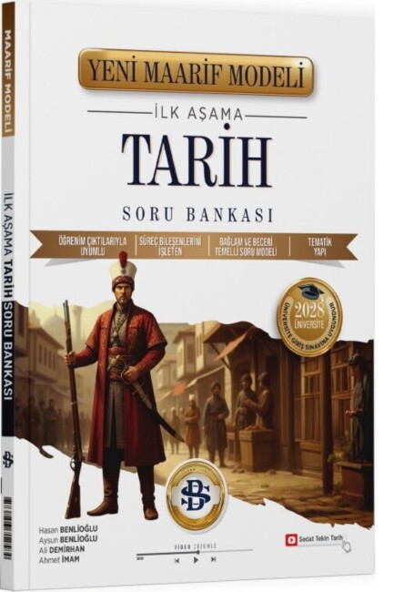 BİLGİ SARMAL İLK AŞAMA TARİH YENİ MAARİF MODELİ SORU BANKASI - BİLGİ SARMAL YAYINLARI