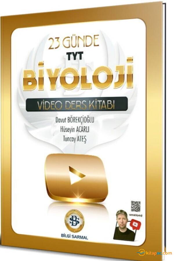 BİLGİ SARMAL TYT BİYOLOJİ 23 GÜNDE VİDEO DERS KİTABI - 1