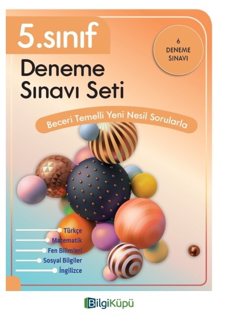 BİLGİKÜPÜ 5.Sınıf LGS DENEME SINAVI SETİ - BİLGİKÜPÜ YAYINLARI