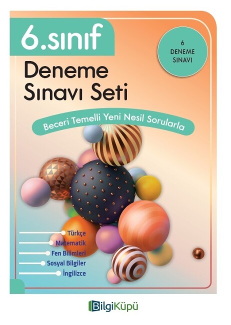 BİLGİKÜPÜ 6.Sınıf LGS DENEME SINAVI SETİ - BİLGİKÜPÜ YAYINLARI