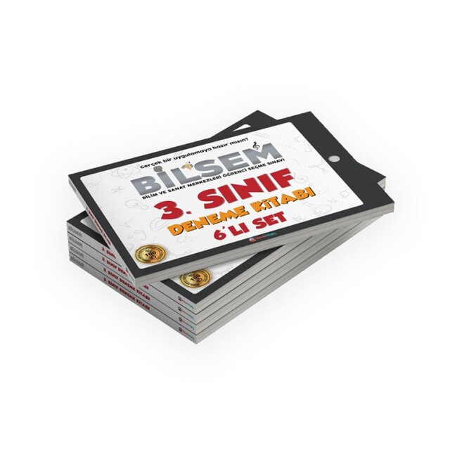 BİLSEM 3.Sınıf DENEME KİTABI 6 lı SET - 2