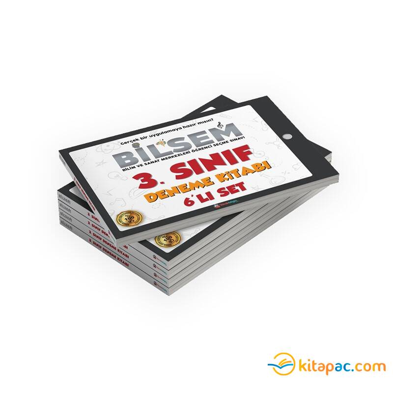BİLSEM 3.Sınıf DENEME KİTABI 6 lı SET - 2