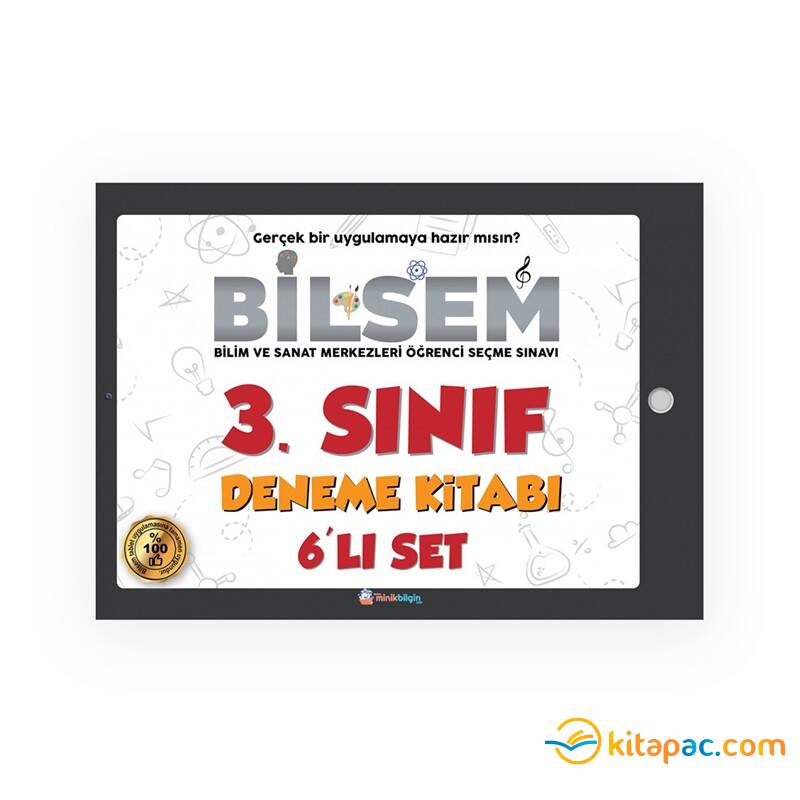 BİLSEM 3.Sınıf DENEME KİTABI 6 lı SET - 1