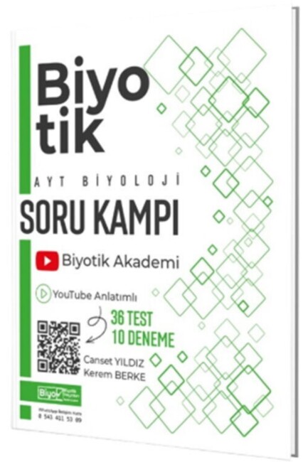 BİYOTİK AYT BİYOLOJİ SORU BANKASI KAMPI - BİYOTİK YAYINLARI