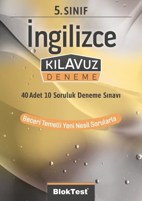 BLOKTEST 5.Sınıf İNGİLİZCE KILAVUZ DENEME - BLOKTEST YAYINLARI