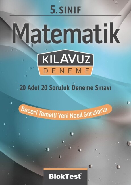 BLOKTEST 5.Sınıf MATEMATİK KILAVUZ DENEME - BLOKTEST YAYINLARI