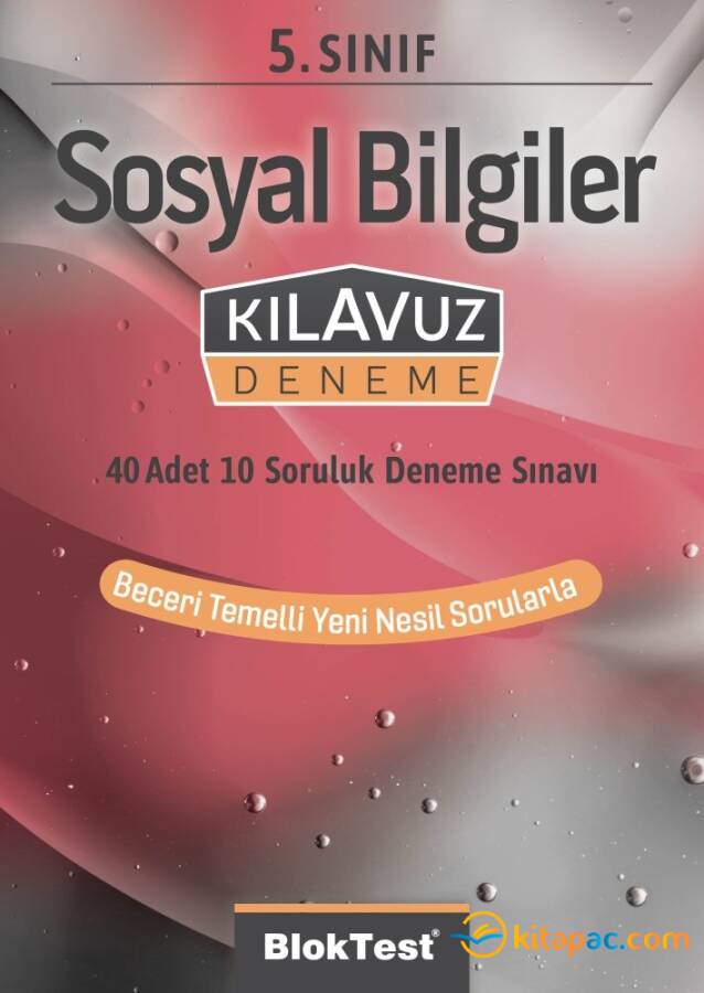 BLOKTEST 5.Sınıf SOSYAL BİLGİLER KILAVUZ DENEME - 1