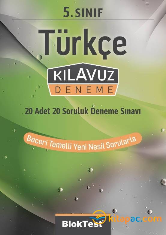 BLOKTEST 5.Sınıf TÜRKÇE KILAVUZ DENEME - 1