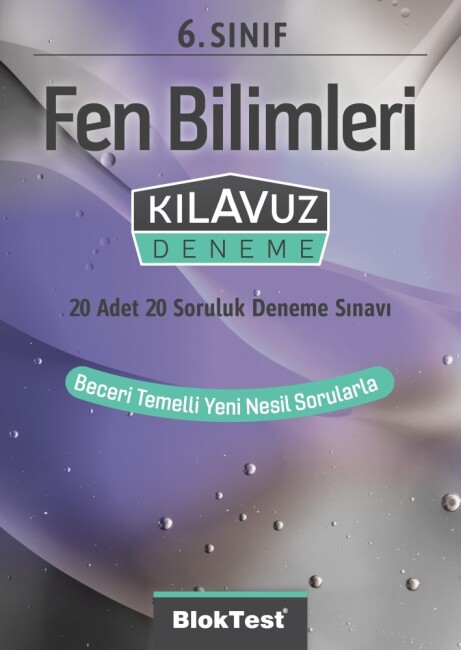 BLOKTEST 6.Sınıf FEN BİLİMLERİ KILAVUZ DENEME - BLOKTEST YAYINLARI