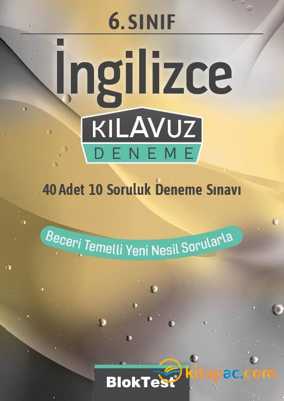 BLOKTEST 6.Sınıf İNGİLİZCE KILAVUZ DENEME - 1