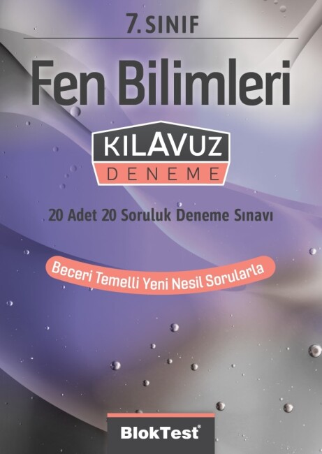 BLOKTEST 7.Sınıf FEN BİLİMLERİ KILAVUZ DENEME - BLOKTEST YAYINLARI