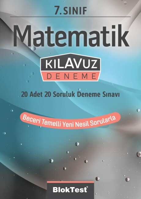 BLOKTEST 7.Sınıf MATEMATİK KILAVUZ DENEME - BLOKTEST YAYINLARI