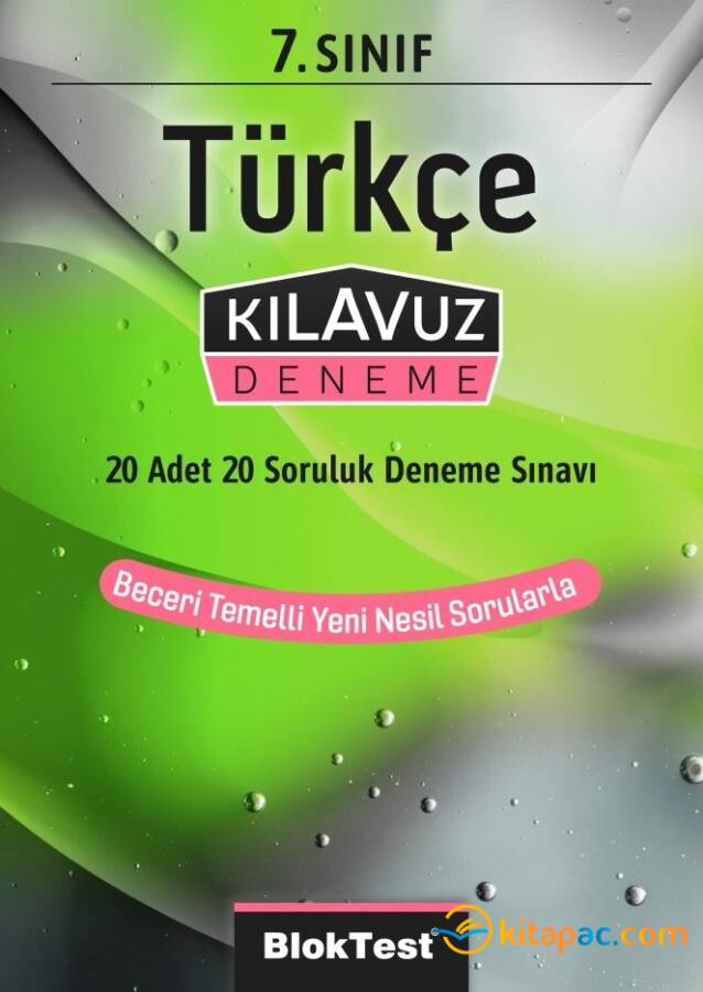 BLOKTEST 7.Sınıf TÜRKÇE KILAVUZ DENEME - 1