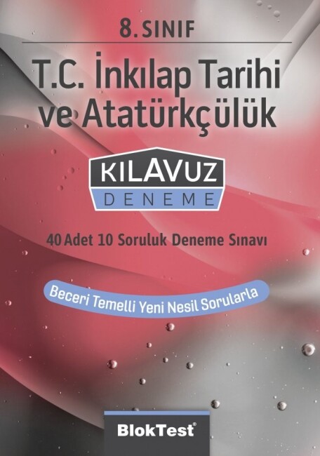 BLOKTEST 8.Sınıf İNKİLAP TARİHİ Kılavuz Deneme 40 Adet 10 Soruluk - BLOKTEST YAYINLARI