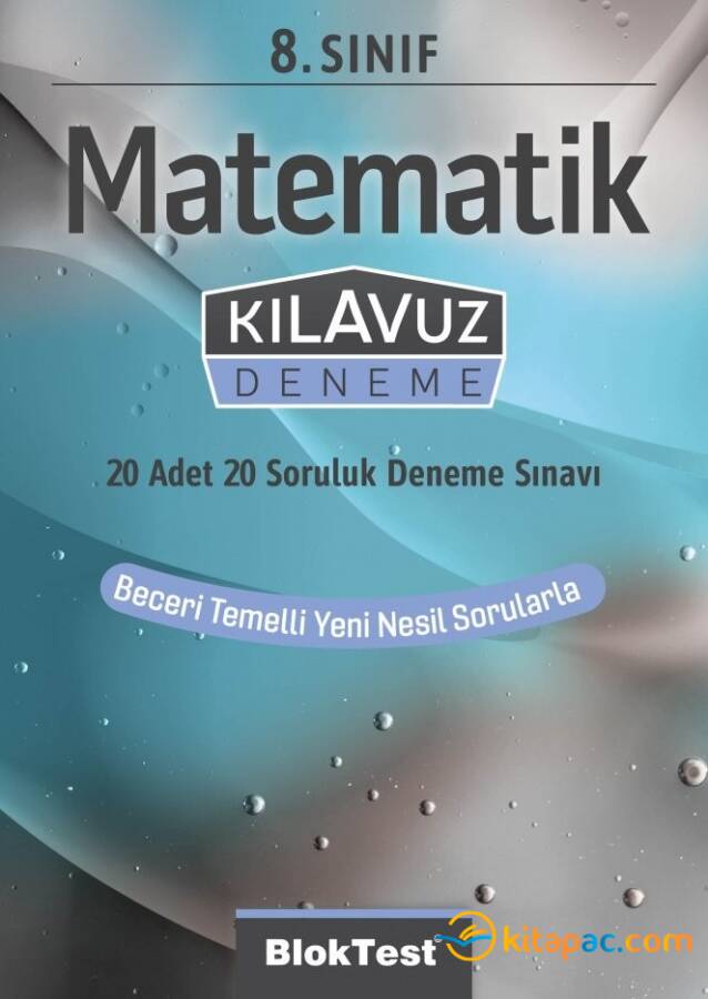 BLOKTEST 8.Sınıf MATEMATİK Kılavuz Deneme 20 Adet 20 Soruluk - 1