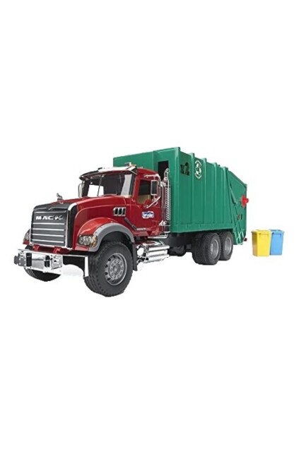 BR02812-MACK GRANITE ÇÖP KAMYONU - TURKUAZ