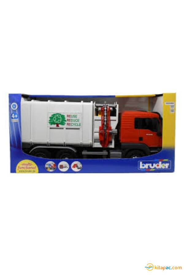 BR03761-MAN TGS ÇÖP KAMYONU YANDAN AKTARMALI - 1